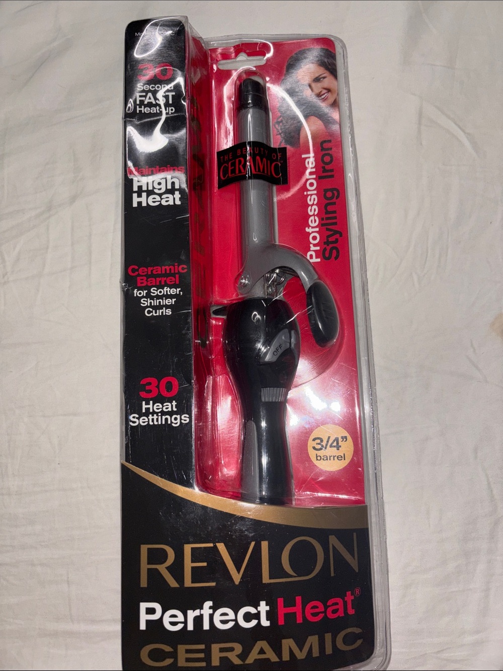 Revlon perfect heat ceramic curling iron
